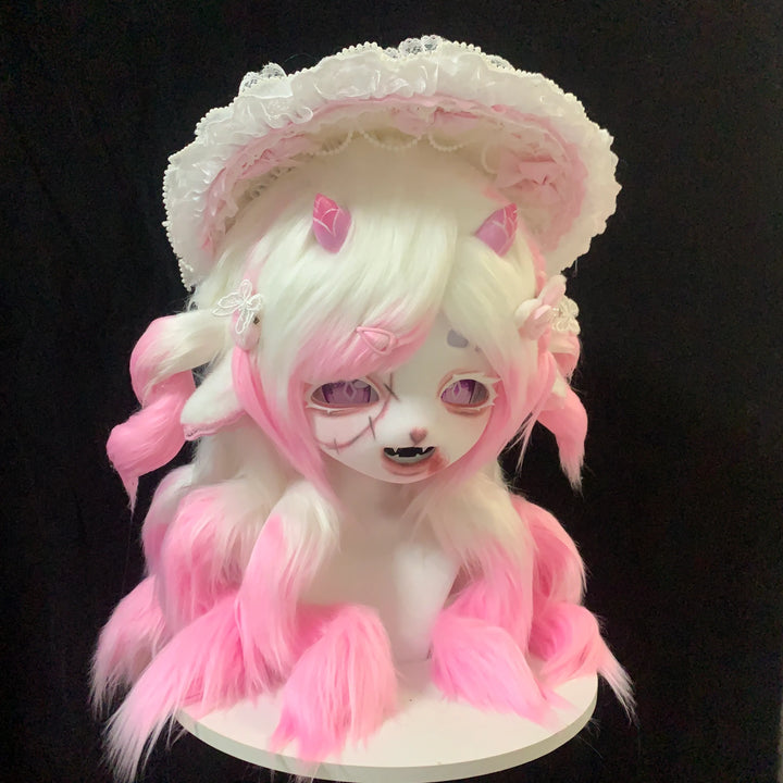Pink - Lamb Fursuit - DokiDoki FurryStudio