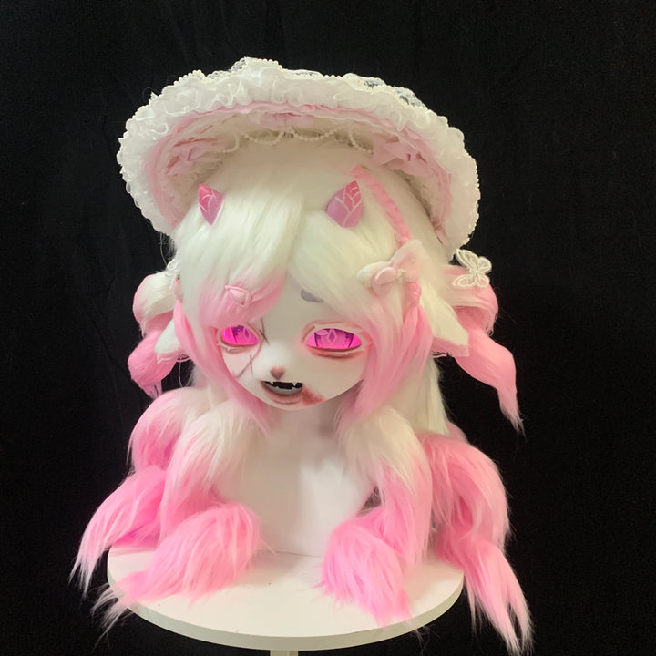 Pink - Lamb Fursuit - DokiDoki FurryStudio