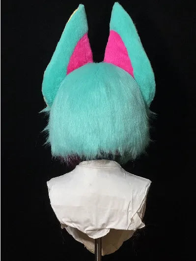 Candy Swirl Bunny Fursuit - DokiDoki FurryStudio