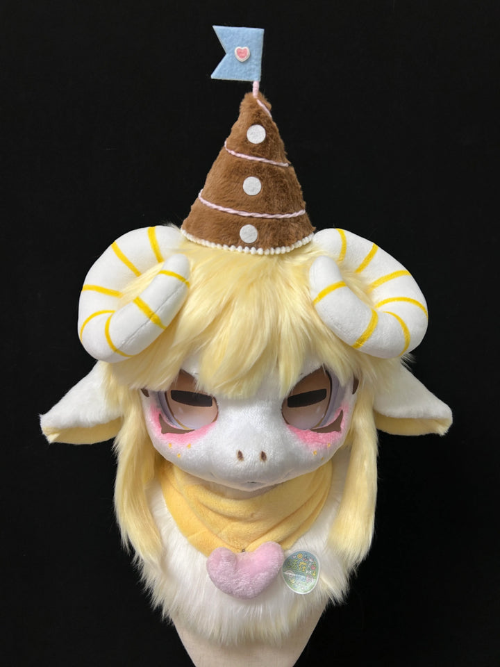 Cone - Hat Sweet Sheep Fursuit - DokiDoki FurryStudio