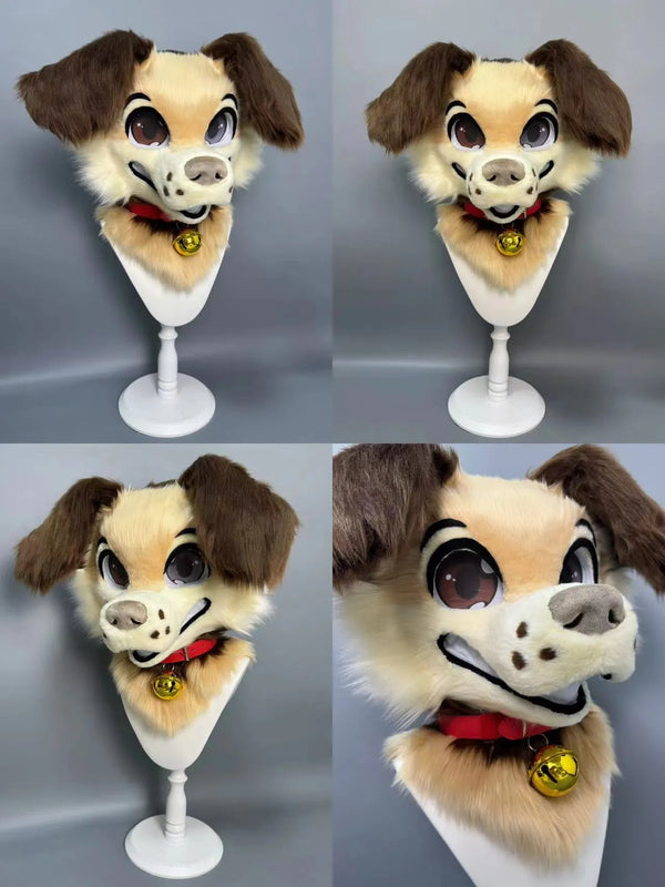 Bell - Collared Puppy Fursuit - DokiDoki FurryStudio