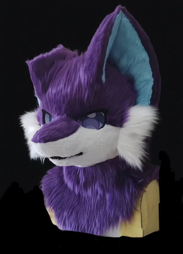Violet Shadow Fox Fursuit