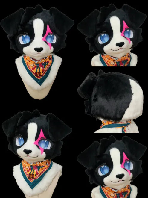Bandana Wearing Puppy Fursuit