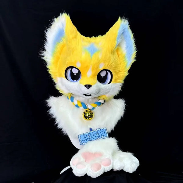Sunny Blue - Accented Fox Fursuit