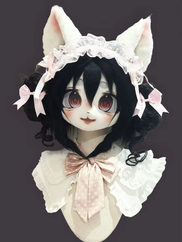 Pink - Bow Cat Fursuit