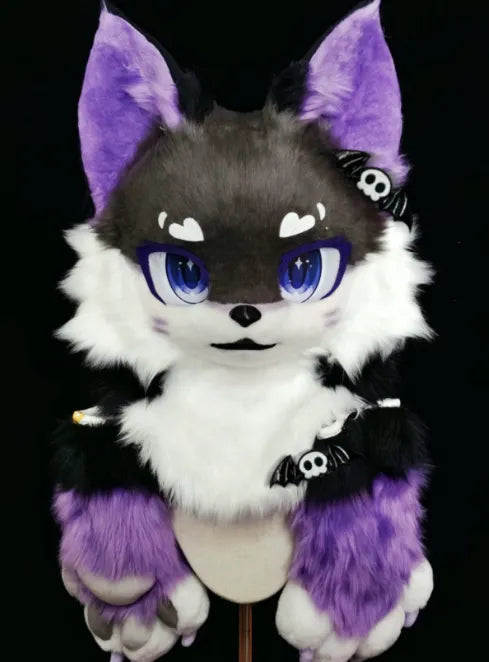 Purple Heart Goth Fursuit