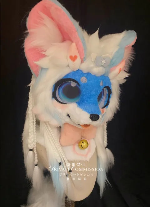 Big Blue Eye Sweet Fox Fursuit