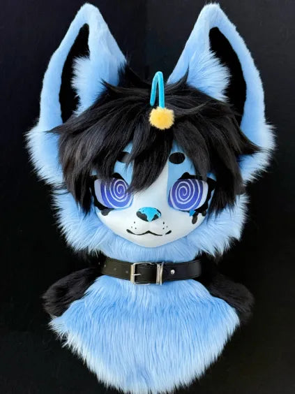 Swirl Eye Blue Fursuit
