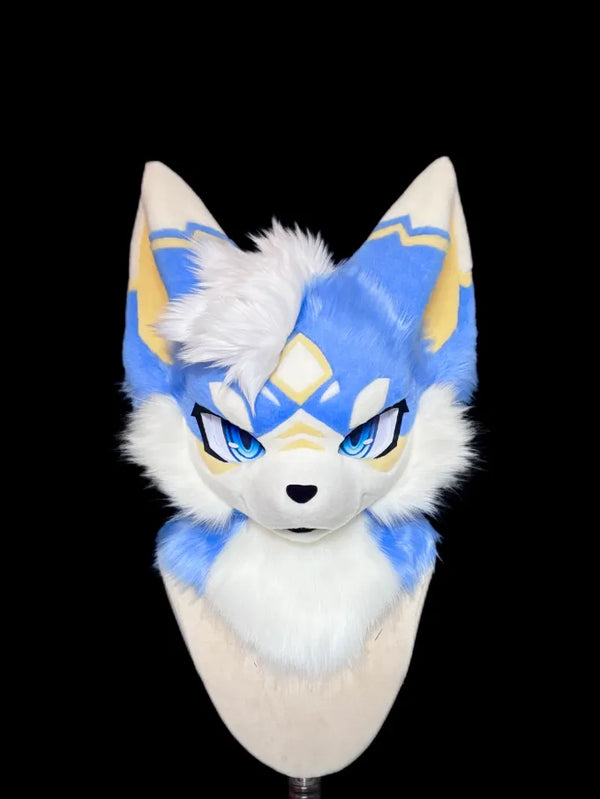 Blue Blaze Warrior Fursuit