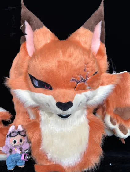 Scarred Veteran Fox Full Partial Fursuit