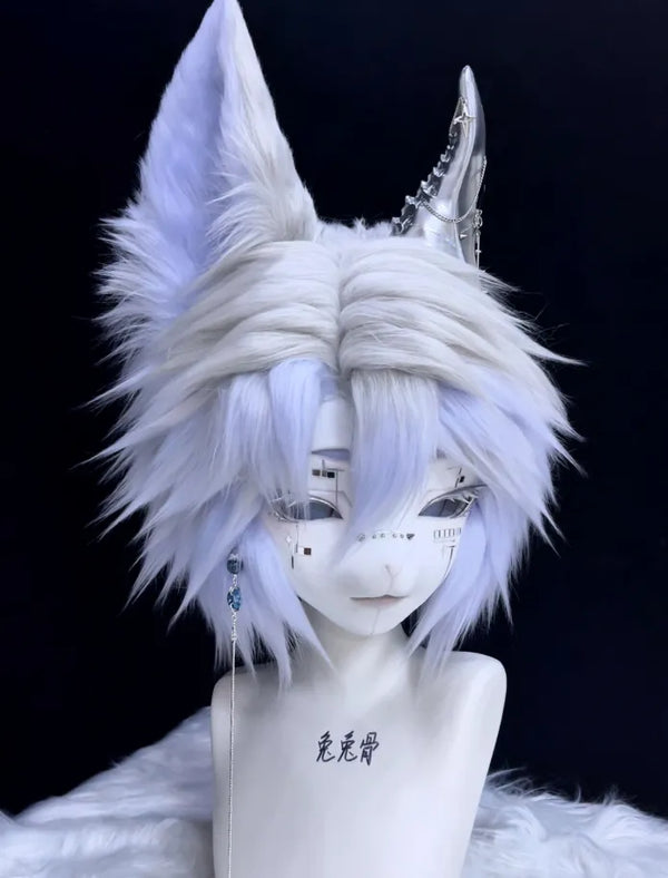 Cyber Luna Bunny Fursuit