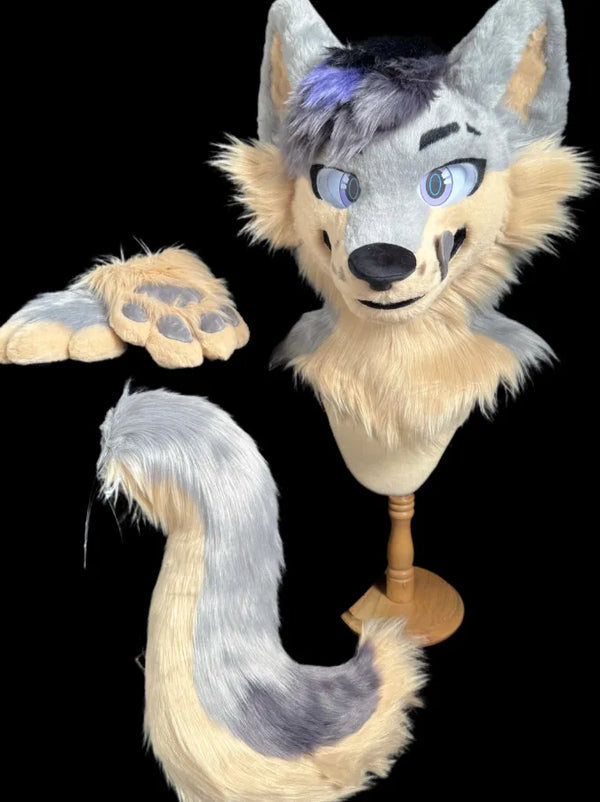 MistDawn Wolf Full Partial Fursuit