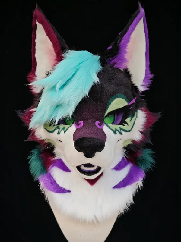Eclipse Phantom Wolf Full Partial Fursuit