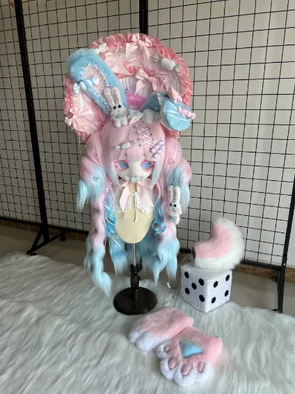 Sweet Loli Bunny Full Partial Fursuit