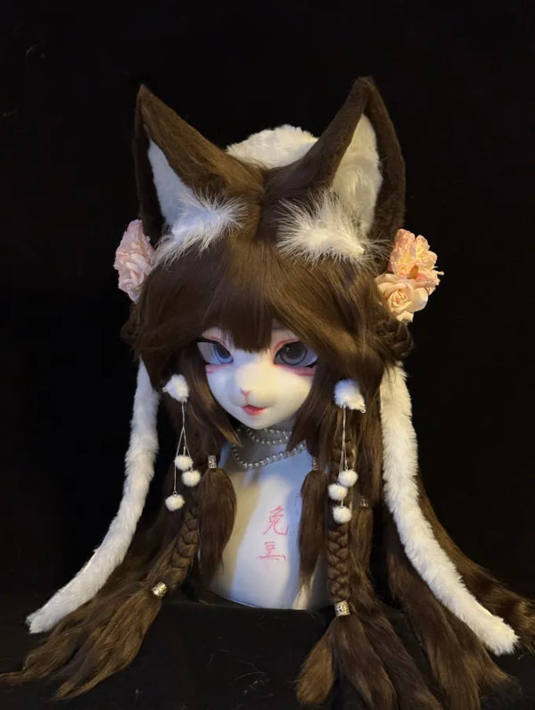Elegant Hanfu Fox Partial Fursuit