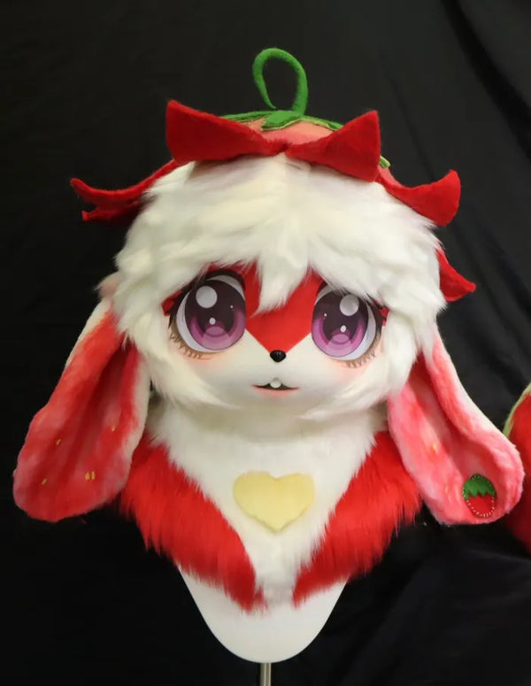 Strawberry Bunny Partial Fursuit