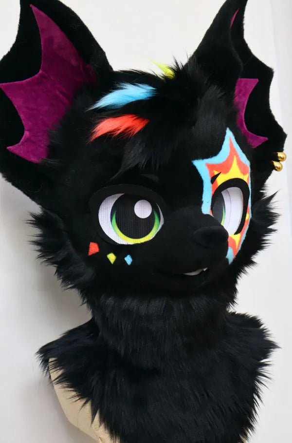 Star Bat Fantasy Partial Fursuit | DokidokiFursuit Custom Fursuit Head ...