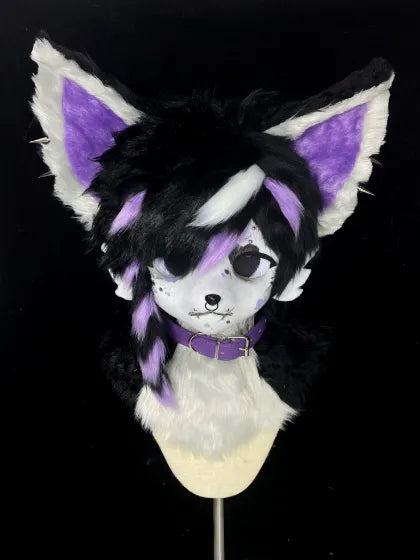 Cool Punk Pup Partial Fursuit
