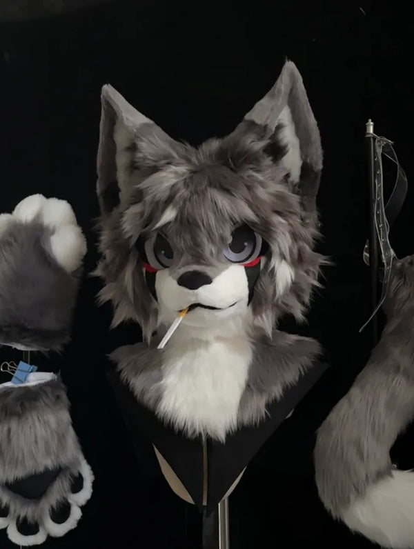 Cool Street Wolf Full Partial Fursuit