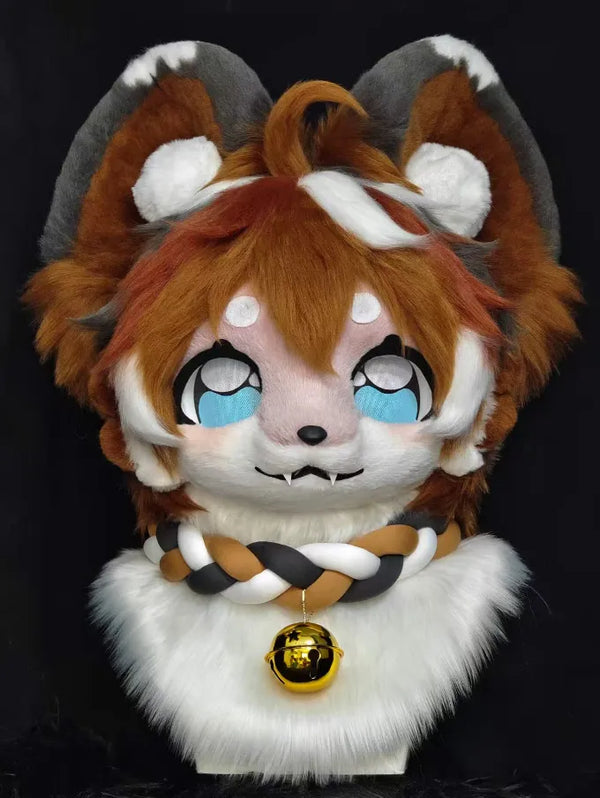 Braid Bell Pup Partial Fursuit