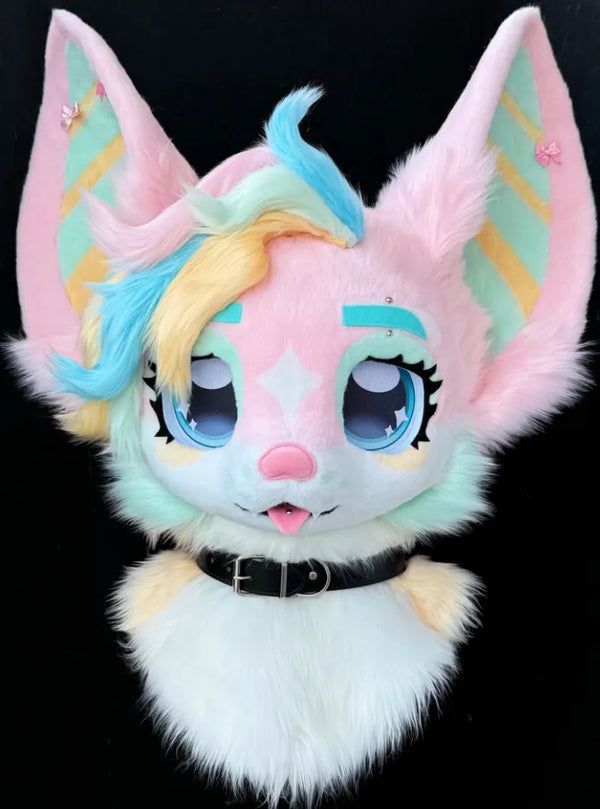Sweet Macaron Fennec Partial Fursuit