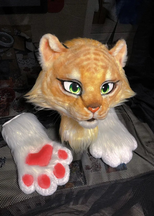Ember Paw Feline Partial Fursuit