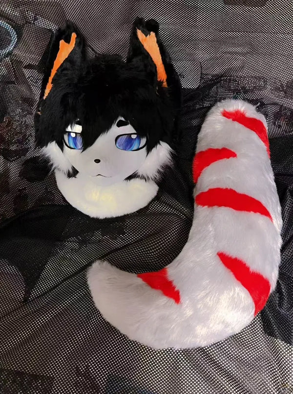 Cool IcyTail Feline Full Partial Fursuit