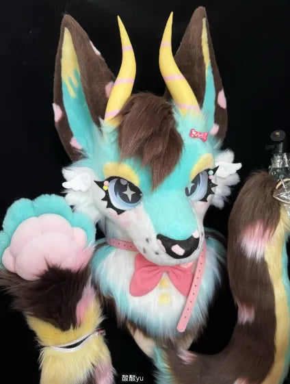 CandyHorn Fantasy Deer Full Partial Fursuit