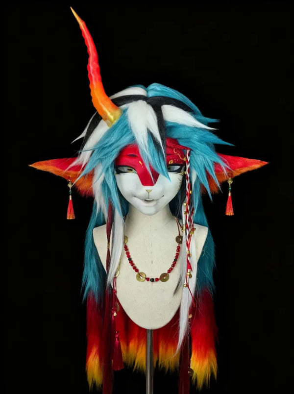 Auspicious Kirin Fantasy Partial Fursuit