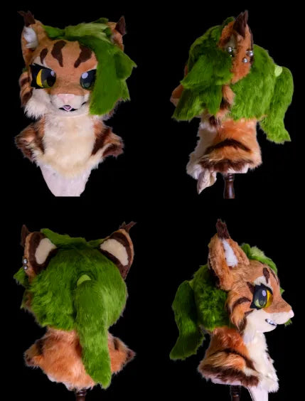 Eco Tiger Fantasy Feline Partial Fursuit