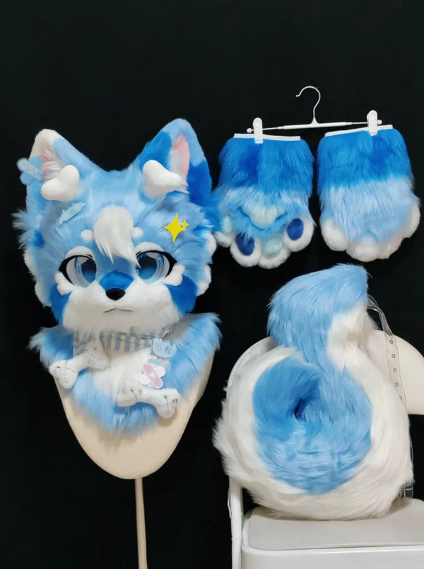 Dreamy Pup Fantasy Creature Full Partial Fursuit