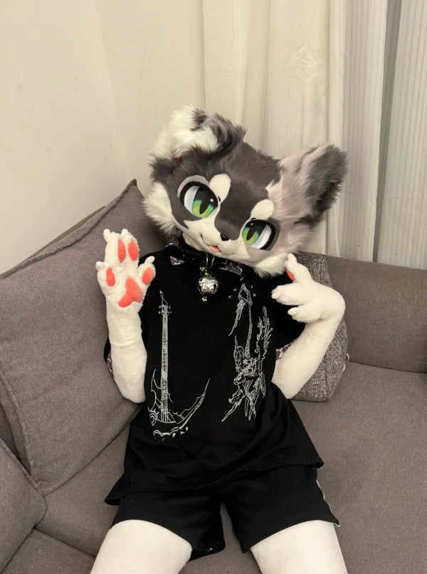 Cool Fantasy Creature Partial Fursuit