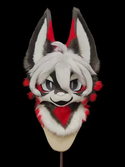 Vibrant Hound Fantasy Canine Partial Fursuit