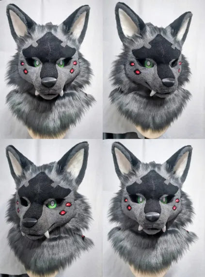 Cyber Wolf Mechanical Partial Fursuit