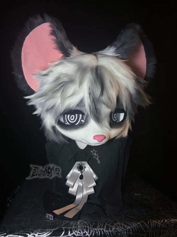 Cute Gothic Mouse Mini  Partial Fursuit