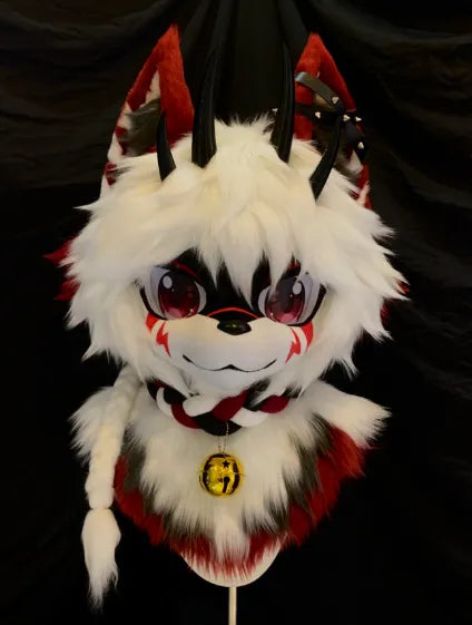 Shinto Punk Pup Partial Fursuit