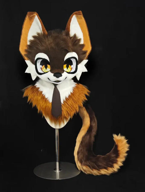 Cute Office Fox Full Partial Fursuit