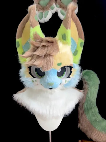 Vibrant Forest Critter Full Partial Fursuit