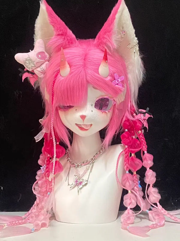 Sweet Cool Fox Mini  Partial Fursuit