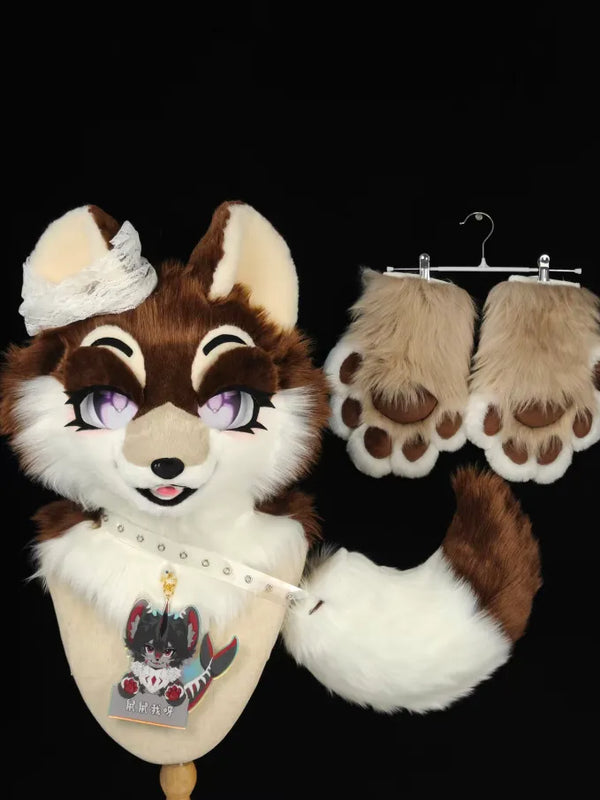 Sweet Cool Pup Full Partial Fursuit