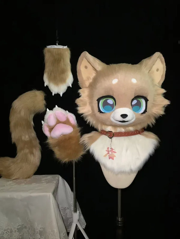 Fresh Cute Pup Partial Fursuit