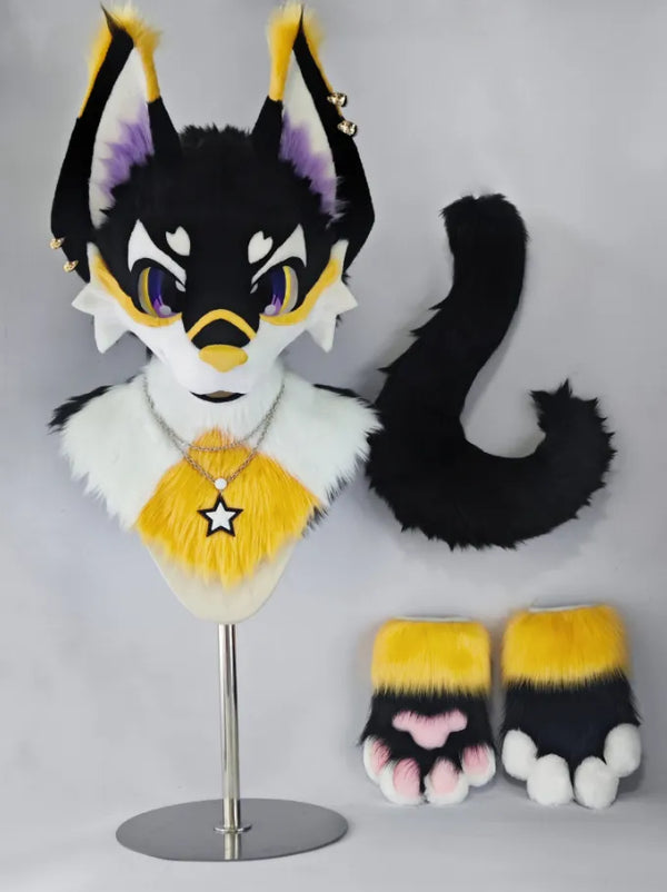 Trendy Fantasy Pup Full Partial Fursuit