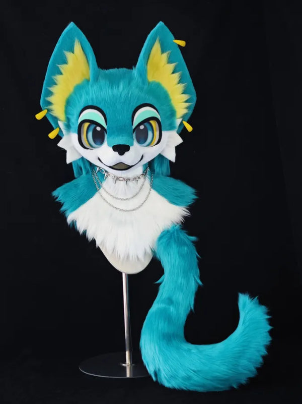 Trendy Cute Wolf Full Partial Fursuit