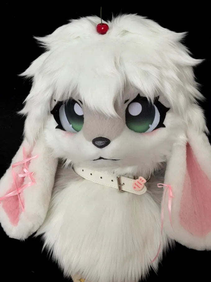 Digi Fursuit Rabbit Sweet Cute Dreamy Rabbit Mini Partial Fursuit | Handmade Bunny Costume ...