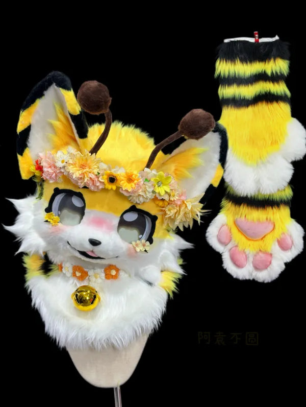 Sweet Cute Nature Hybrid Mini Partial Fursuit