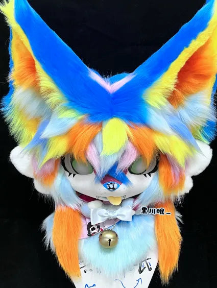 Sweet Cute Rainbow Mini Partial Fursuit