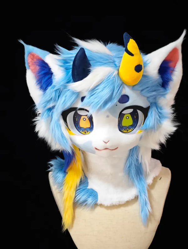 Fantasy Cute Feline Mini Partial Fursuit