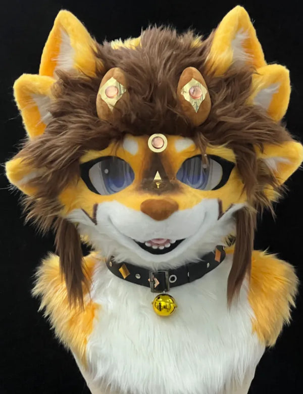 Punk Fantasy Pup Mini Partial Fursuit