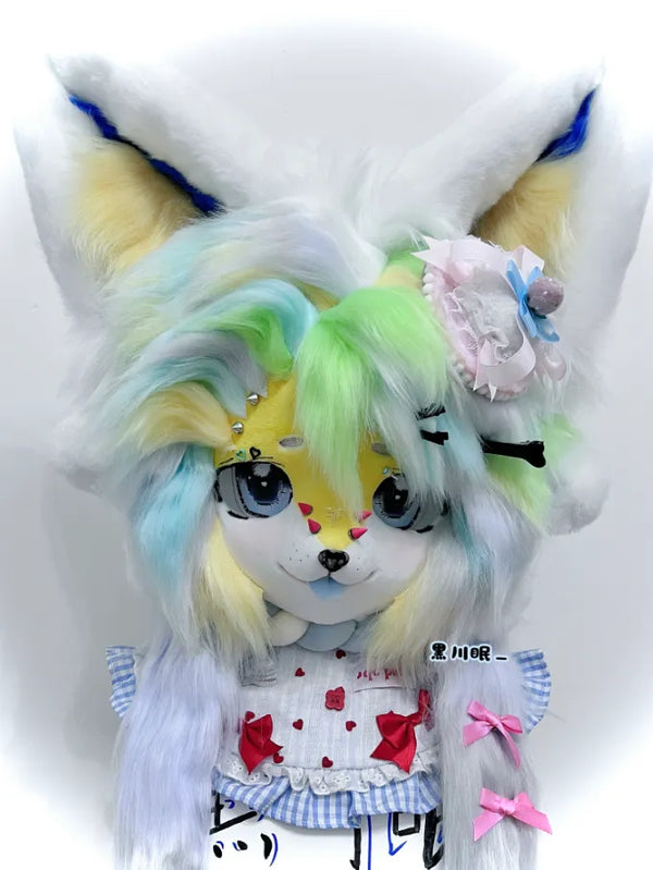 Sweet Cute Fantasy Fox Mini Partial Fursuit