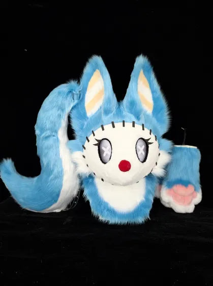 Dark Cute Fox Partial Fursuit